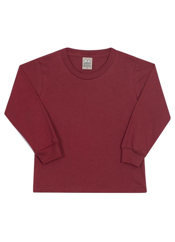 Randa Mundu - Blusa Masculina Meia Malha Vermelho