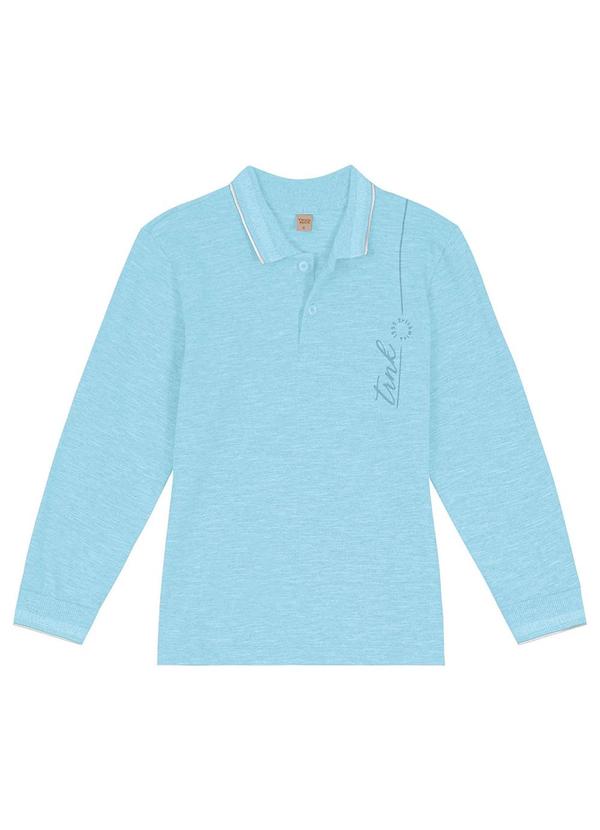 Trick Nick - Camisa Infantil Menino Azul