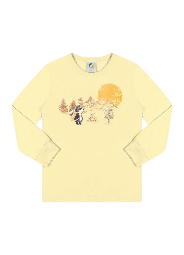 Alenice - Camiseta Aventura Menino Amarelo 2