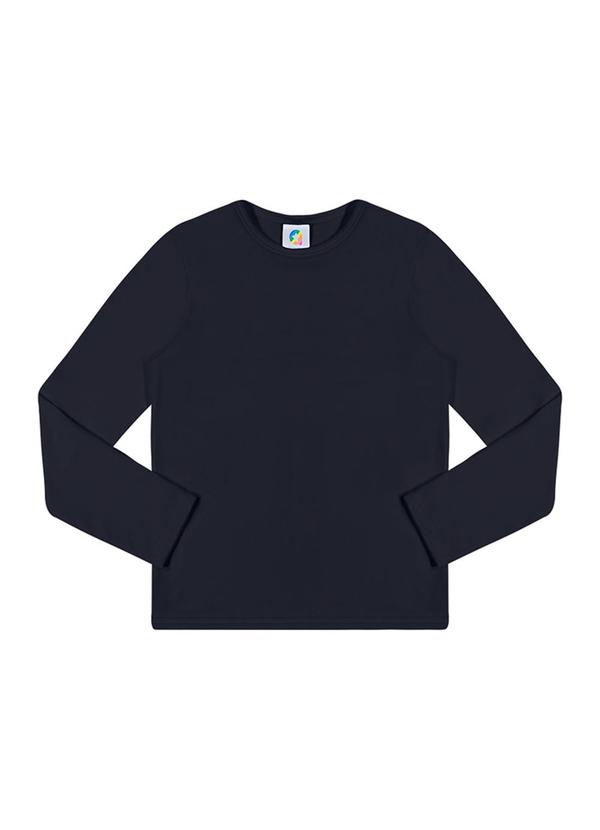 Alenice - Camiseta Básica Térmica Unissex Azul 2