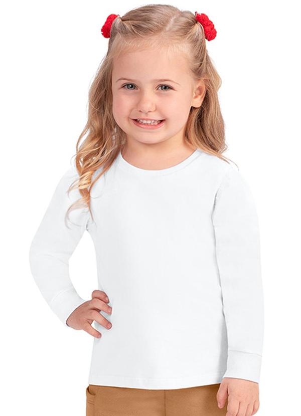 Alenice - Camiseta Básica Térmica Unissex Branco