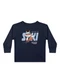 Elian - Camiseta Bebê Menino Estampa Animais Bege - variação: Azul