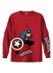 Malwee Kids - Camiseta Capitan America® Vermelho - variação: Vermelho