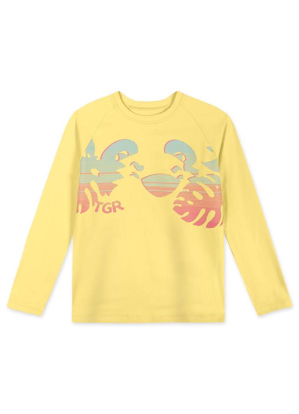 Tigor T Tigre - Camiseta com Proteção Solar Infantil Masculina Am