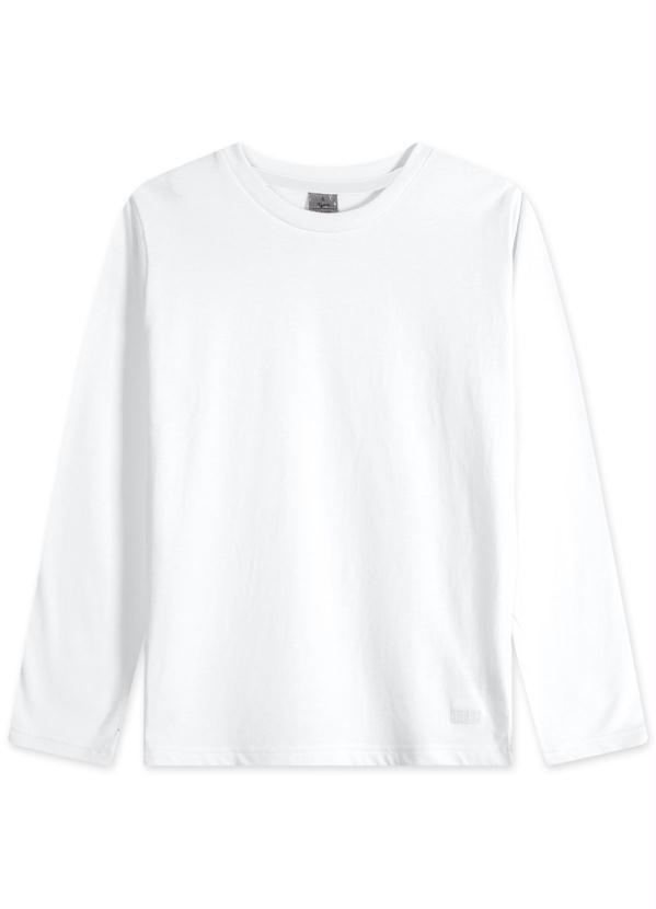 Tigor T Tigre - Camiseta com Tecnologia Thermo Dry Branco