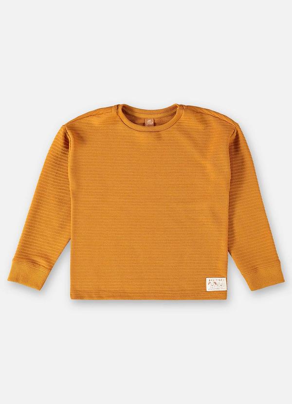 Up Baby - Camiseta de Manga Longa Infantil Amarelo 3