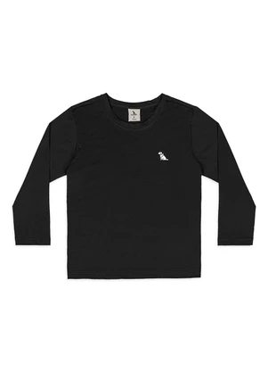 Quimby - Camiseta Dry Fit Manga Longa Preto - QUIMBY