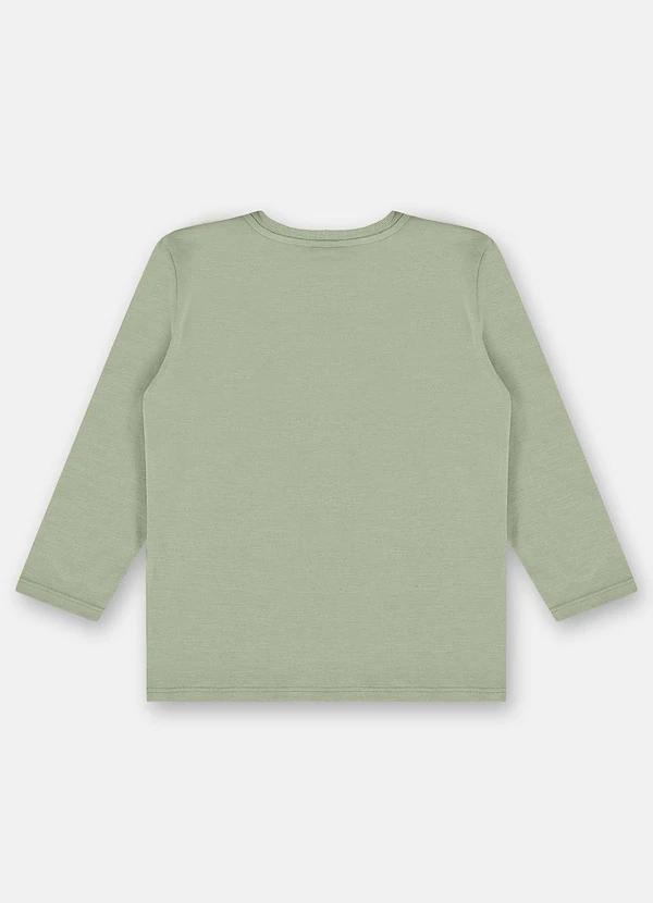 Up Baby - Camiseta em Malha Flamê Linho Verde 2