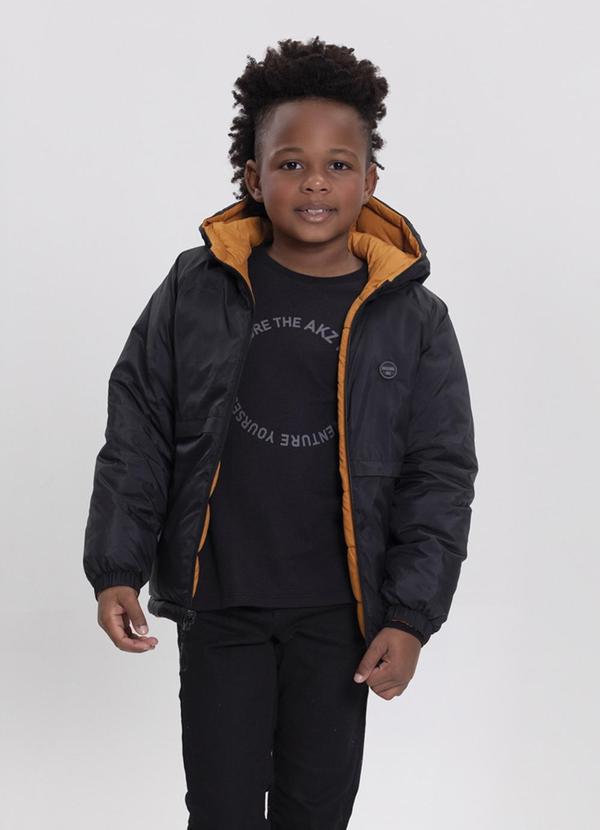 Alakazoo - Camiseta  em Malha Texturizada Preto