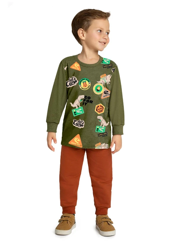 Marlan - Camiseta em Meia Malha Penteada Verde 2