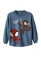 Malwee Kids - Camiseta Homem-Aranha® em Malha Azul - variação: Azul