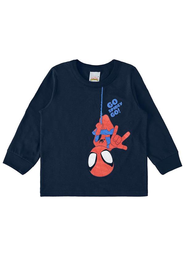 Malwee Kids - Camiseta Homem-Aranha® Menino Azul