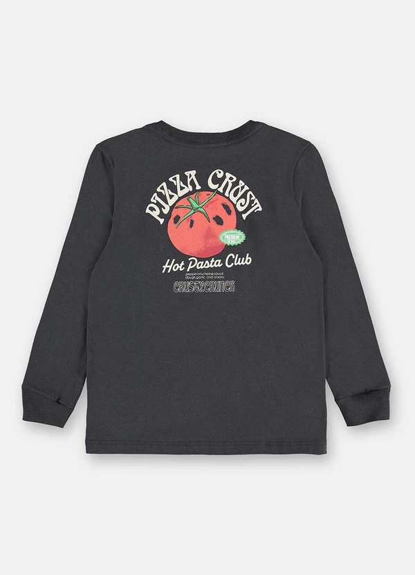 Up Baby - Camiseta Hot Pasta Cinza 6