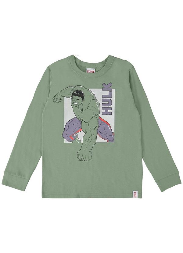 Malwee Kids - Camiseta Hulk® Menino Verde