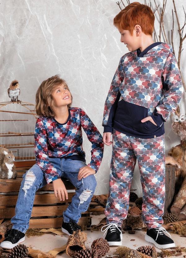 Queima Estoque - Camiseta Infantil Abstrata com Recortes 6