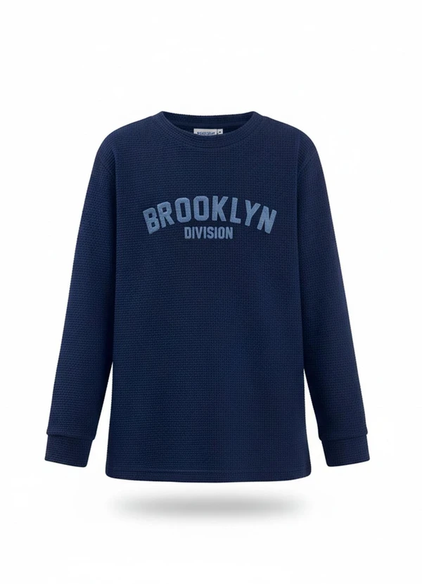 Ddk - Camiseta Infantil Brooklyn Division Azul