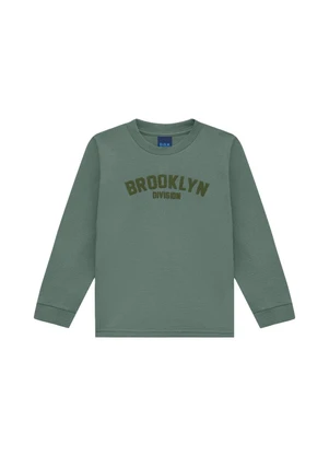 Ddk - Camiseta Infantil Brooklyn Division Verde - DDK