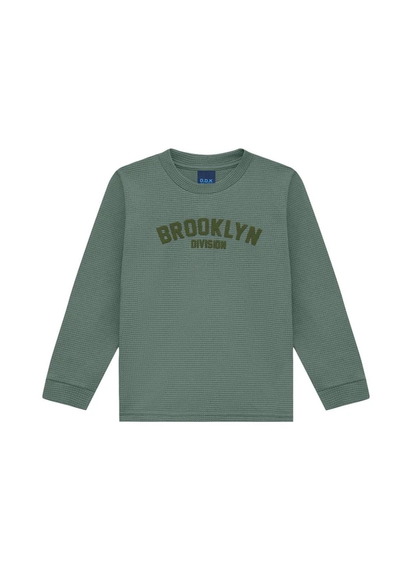 Ddk - Camiseta Infantil Brooklyn Division Verde