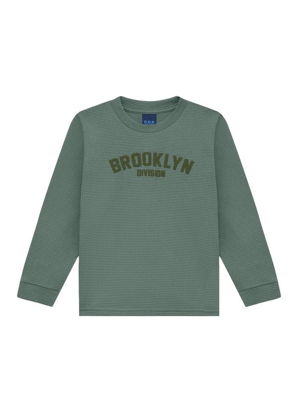 Ddk - Camiseta Infantil Brooklyn Division Verde