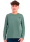 Ddk - Camiseta Infantil de Manga Longa Piquet Azul - variação: Verde