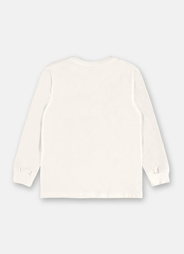 Up Baby - Camiseta Infantil Dinossauro Branco 4