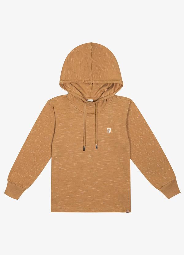 Trick Nick - Camiseta Infantil Masculina com Capuz Marrom 4