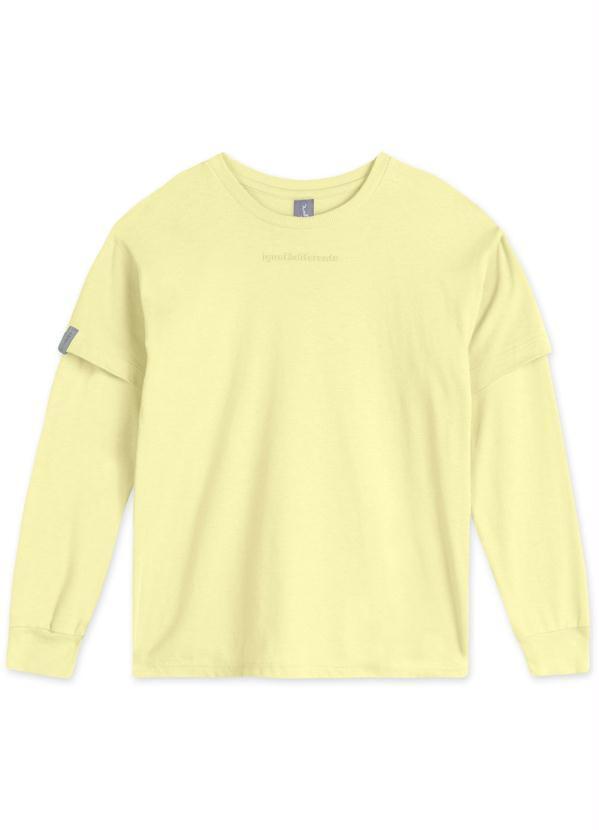 Tigor T Tigre - Camiseta Infantil Menino Match Amarelo