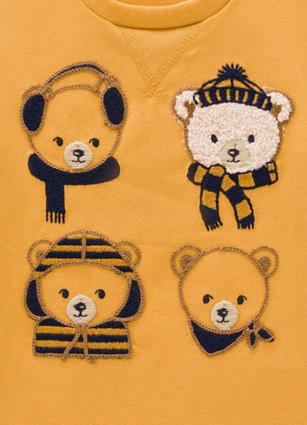 Milon - Camiseta Infantil Menino Amarelo 2