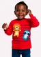 Kyly - Camiseta Infantil Menino Animais Verde - variação: Vermelho