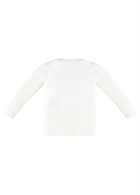 Up Baby - Camiseta Infantil Menino Branco 3