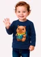 Kyly - Camiseta Infantil Menino Capivara Azul - variação: Azul
