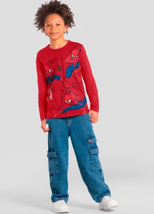 Brandili - Camiseta Infantil Menino do Homem - BRANDILI