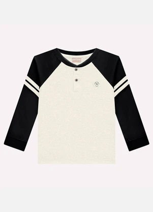 Milon - Camiseta Infantil Menino em Algodão Cinza - MILON