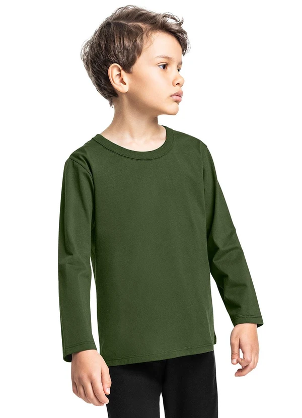 Bee Loop - Camiseta Infantil Menino em Algodão Verde