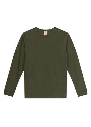 Brandili - Camiseta Infantil Menino em Malha Verde - BRANDILI