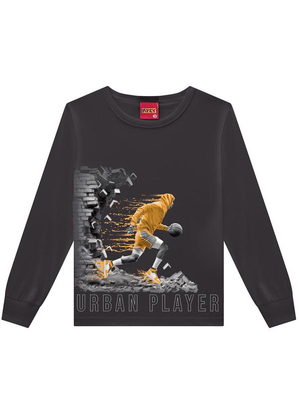 Kyly - Camiseta Infantil Menino Estampa Verde