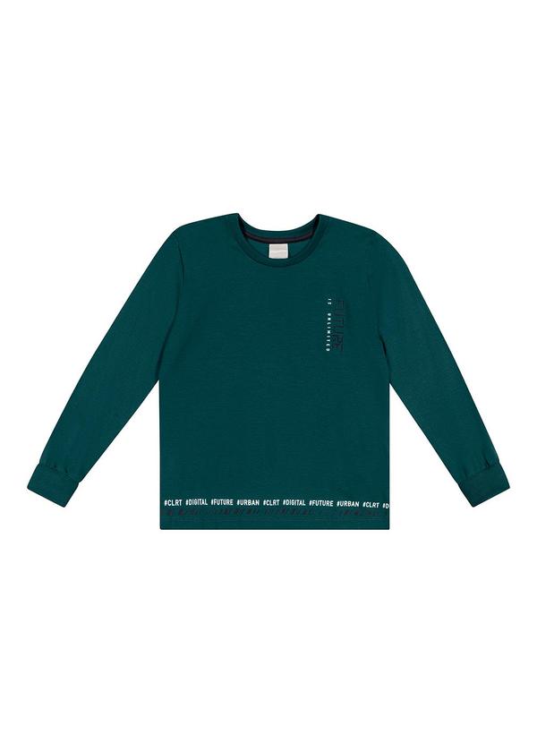 Colorittá - Camiseta Infantil Menino Future Verde