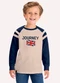 Milon - Camiseta Infantil Menino Lettering Cinza - variação: Bege