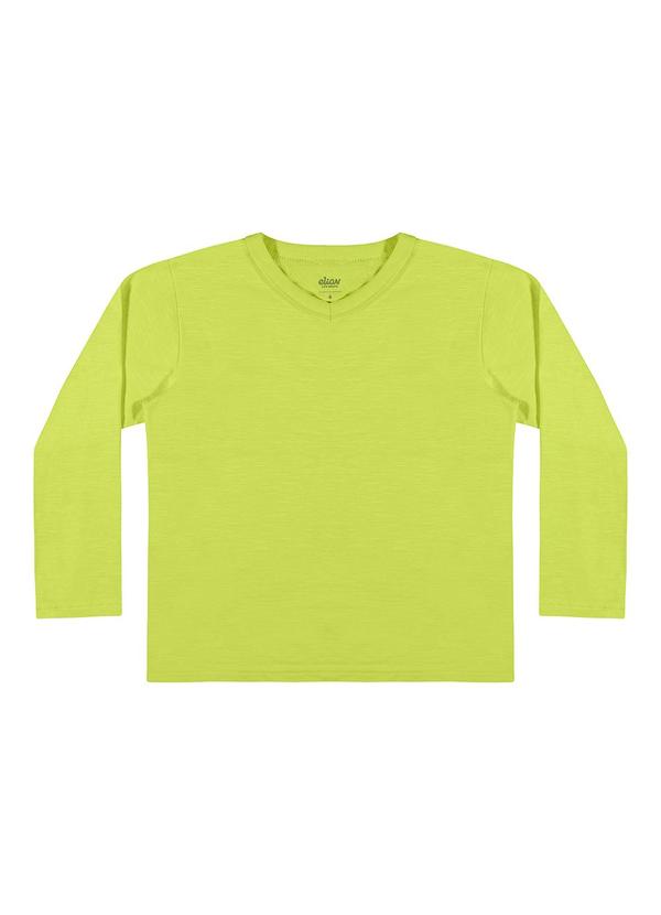 Elian - Camiseta Infantil Menino Life Colors Verde
