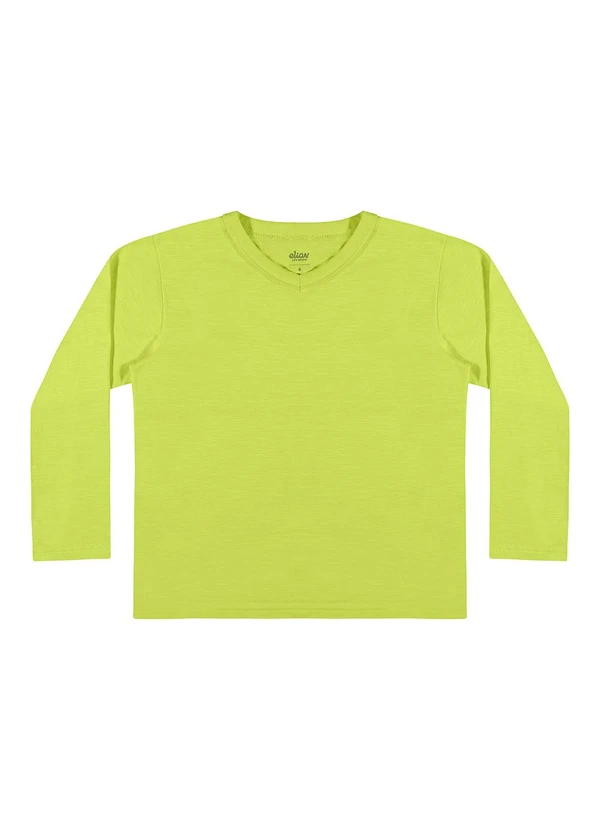 Elian - Camiseta Infantil Menino Life Colors Verde