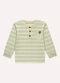 Milon - Camiseta Infantil Menino Listras Verde - variação: Verde