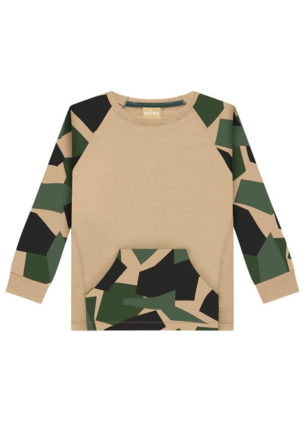 Milon - Camiseta Infantil Menino Marrom