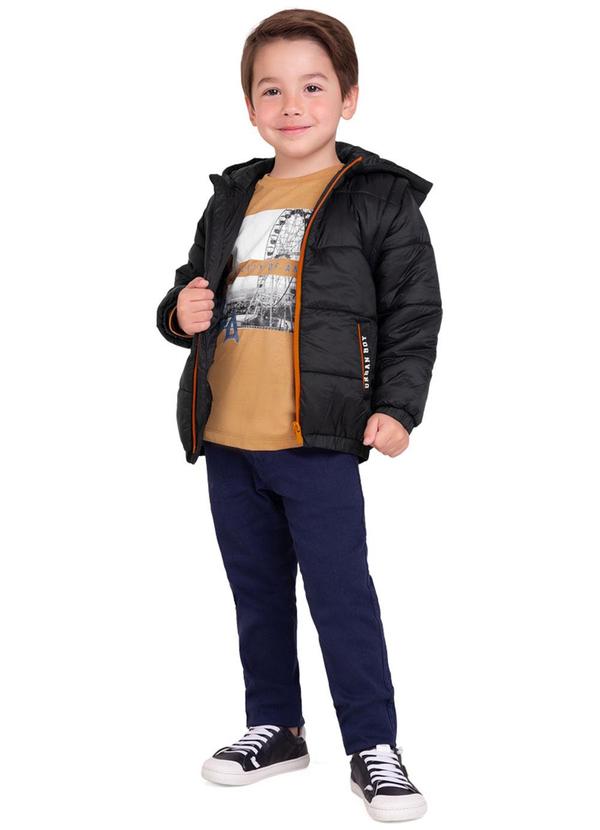 Milon - Camiseta Infantil Menino Marrom 2