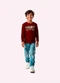 Kyly - Camiseta Infantil Menino Skate Cinza - variação: Vermelho