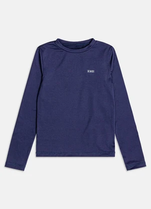 Bimbi - Camiseta Infantil Menino Térmica Azul - BIMBI