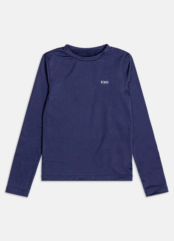 Bimbi - Camiseta Infantil Menino Térmica Azul