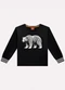 Kyly - Camiseta Infantil Menino Urso Preto - variação: Preto