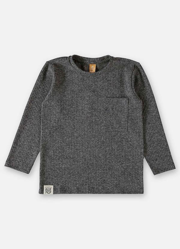 Up Baby - Camiseta Infantil para Menino Preto 3