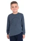 Ddk - Camisa Infantil com Botões Bege - variação: Azul