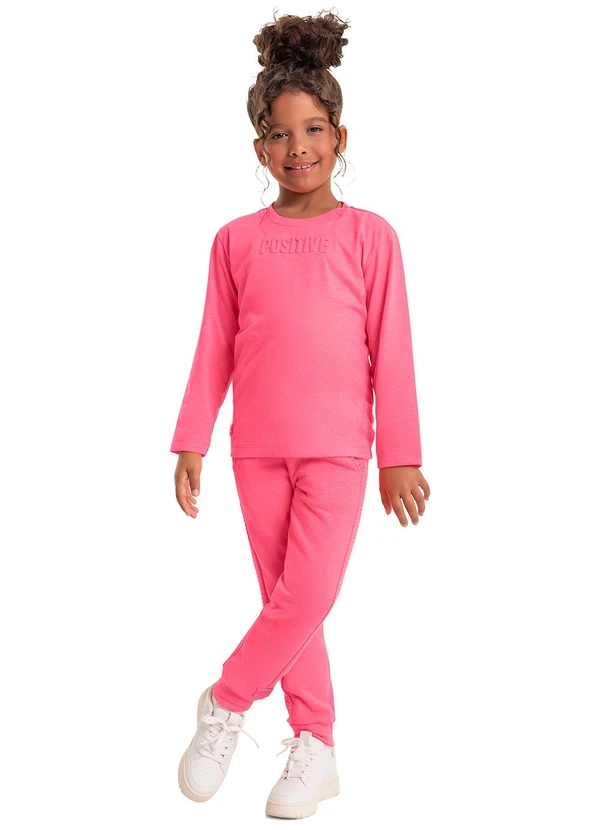 Quimby - Camiseta Infantil Unissex Rosa 2
